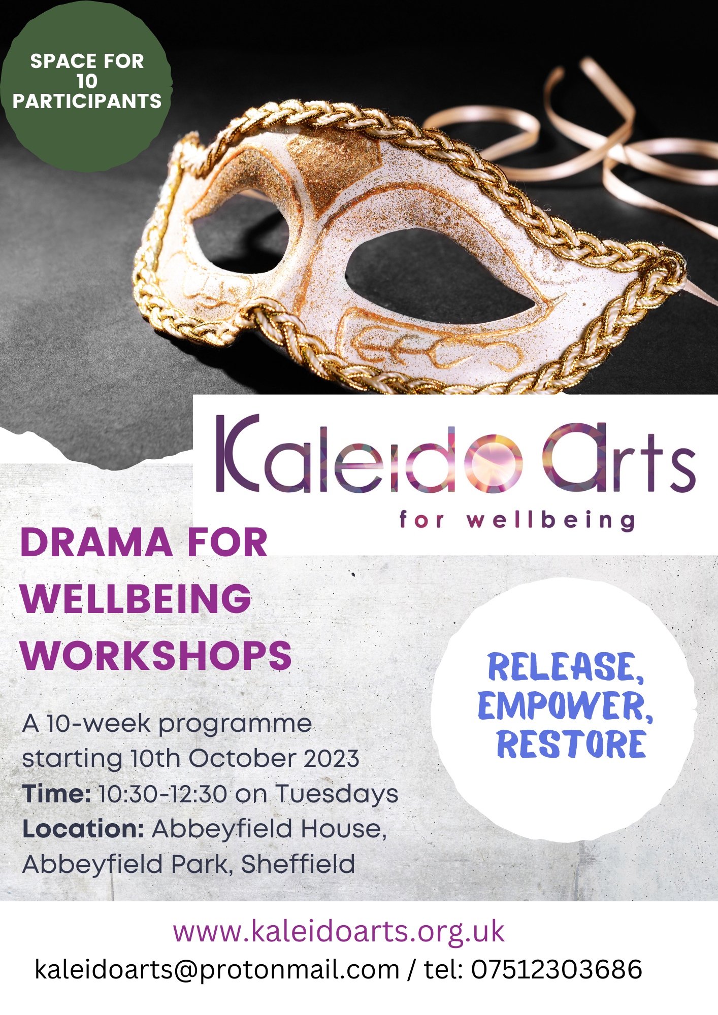 Drama for wellbeing_Oct 2023